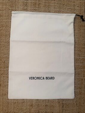 Veronica Beard white dust bag set of 2